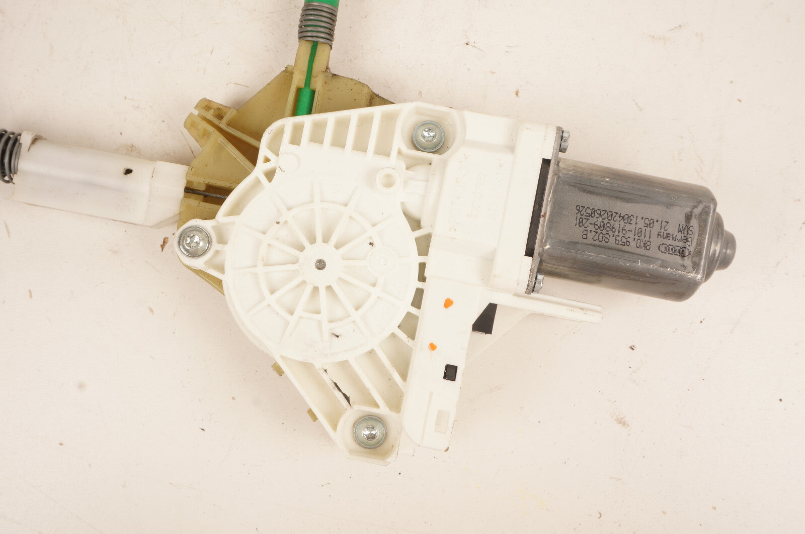 12-17 AUDI 4G A7 FRONT RIGHT PASS SIDE WINDOW REGULATOR w/ MOTOR 8K0959802B OEM