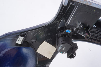 2016-18 FIAT 500X CENTER DASH TRIM BEZEL W/ HAZARD TRACTION SWITCH BLUE OEM