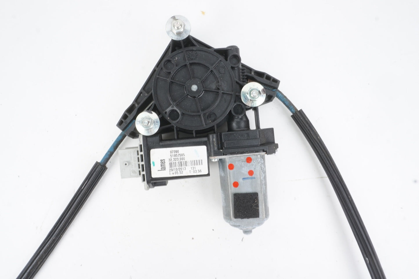 2014 - 2017 FIAT 500L Rear Window Regulator Right Passenger Side OEM
