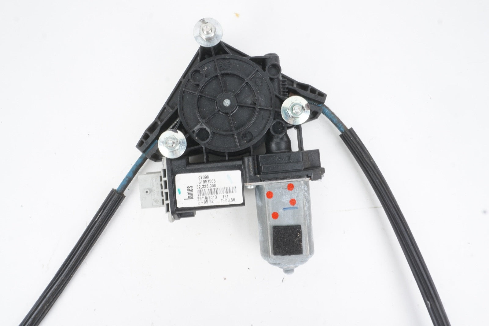 2014 - 2017 FIAT 500L Rear Window Regulator Right Passenger Side OEM