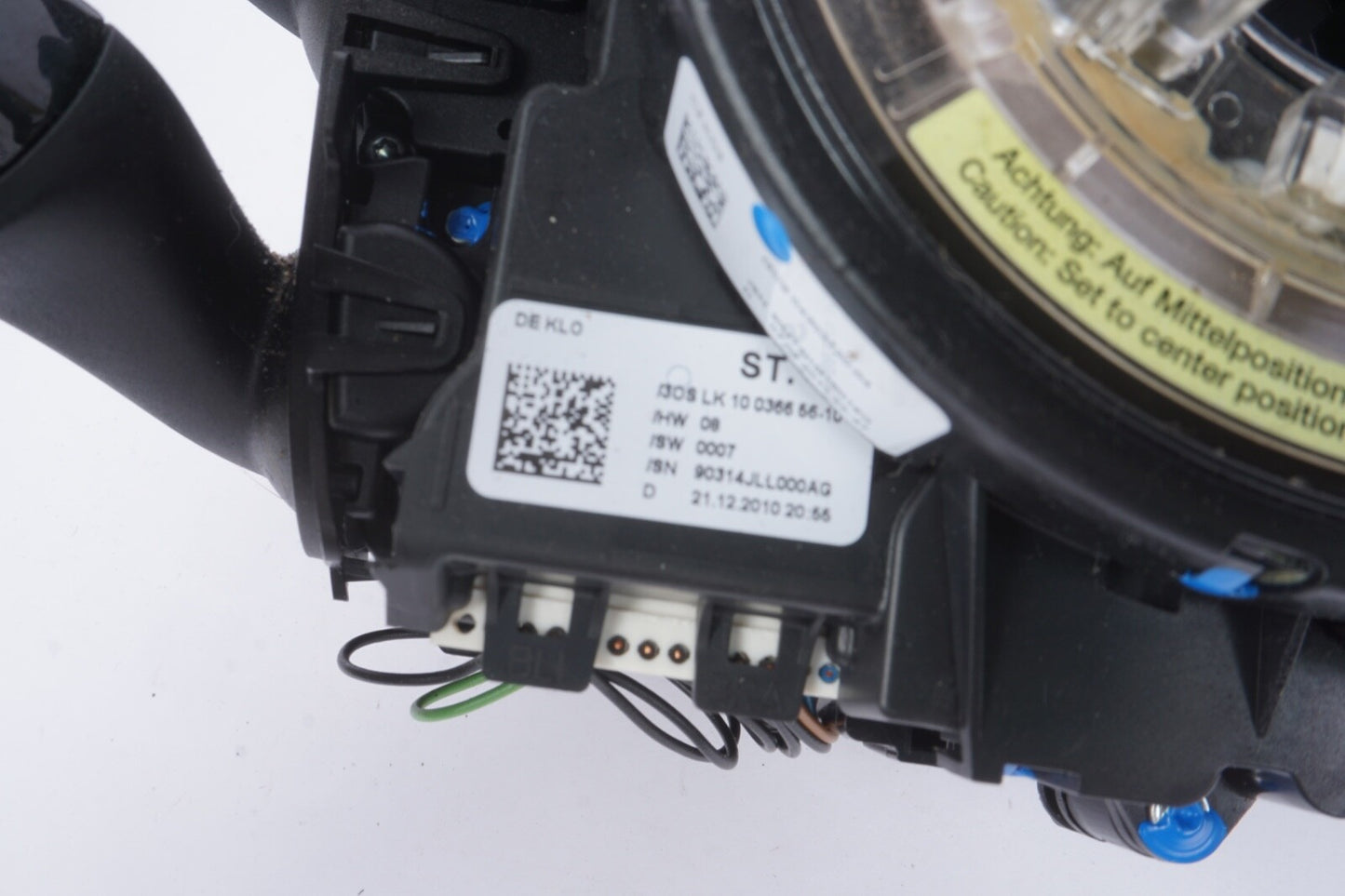 2011 - 2017 AUDI A8 CLOCK SPRING SWITCH ASSEMBLY WIPER HEADLIGHT SWITCH