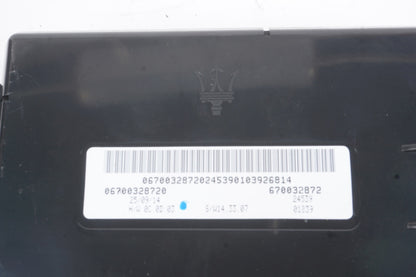 2014 - 2019 Maserati Ghibli S Climate Control Module Unit OEM