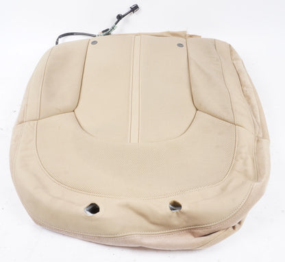 11-17 AUDI A8 A8L S8 REAR RIGHT PASSENGER SEAT BACK BACKREST UPPER COVER BEIGE