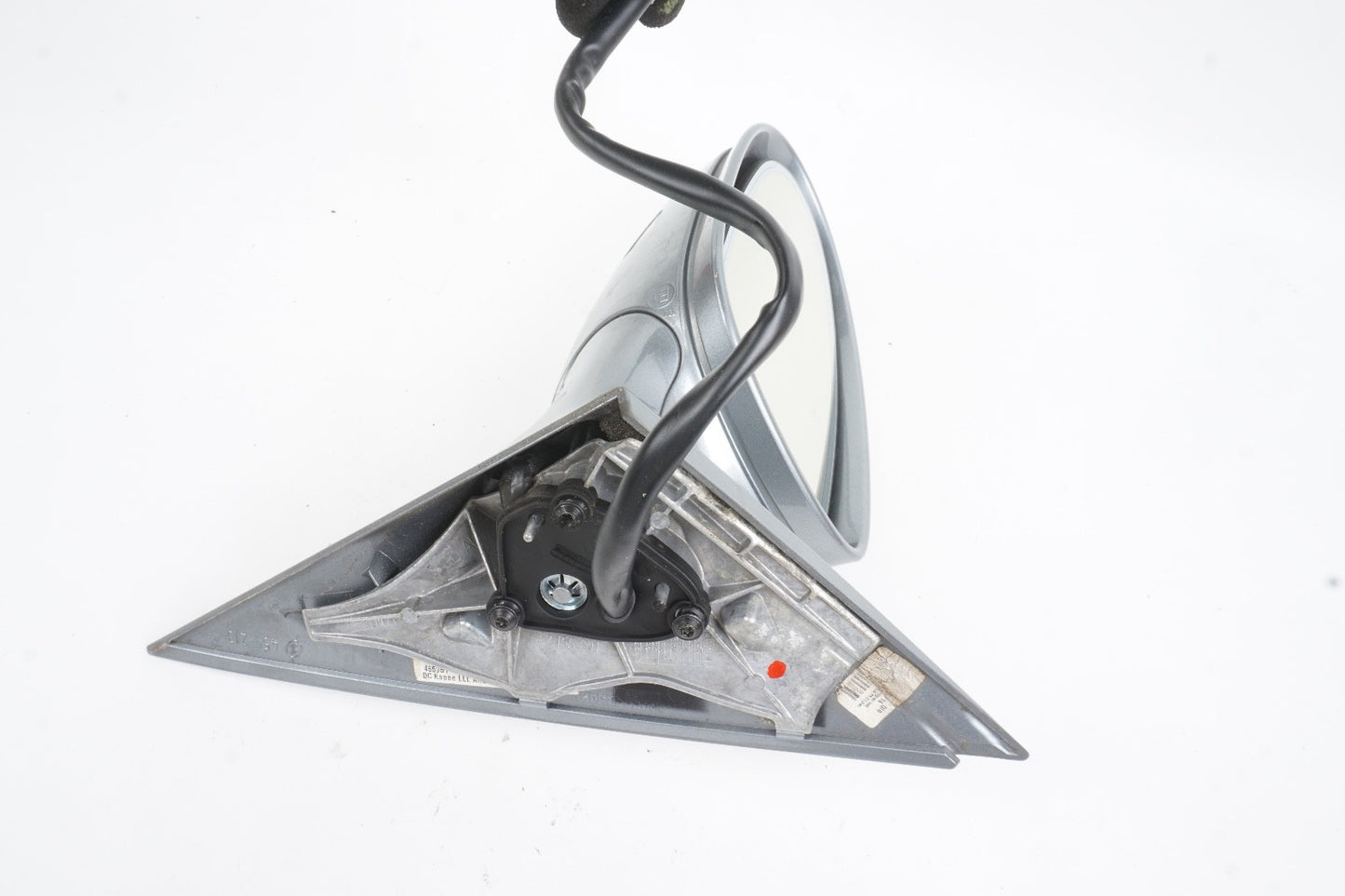 07-09 MERCEDES W221 S550 FRONT LEFT DOOR EXTERIOR SIDE VIEW MIRROR SILVER OEM