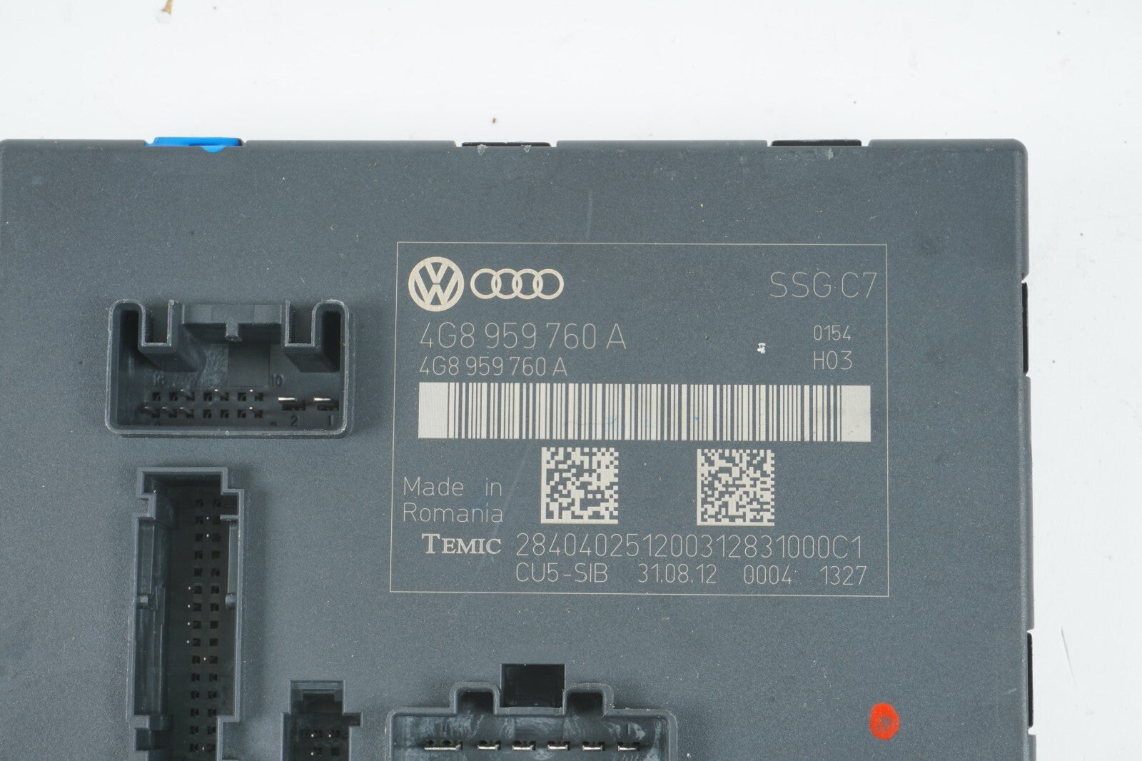 2012 - 2017 AUDI A6 A7 S6 S7 RS7 FRONT LEFT DRIVER SEAT CONTROL MODULE OEM