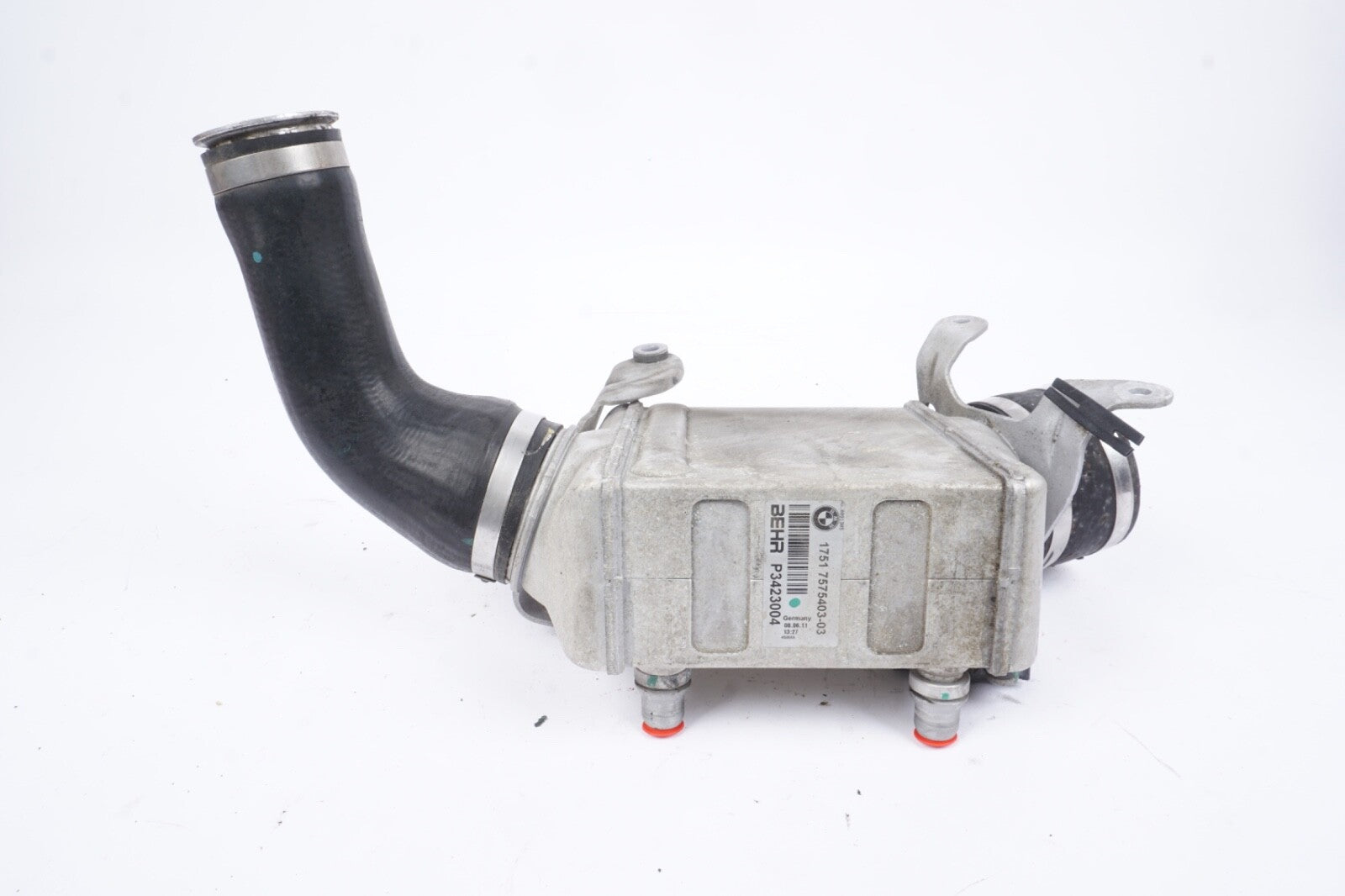 09-15 BMW 750i 750Li F01 F02 F06 F10 Left Turbocharger Intercooler 7575403 Oem