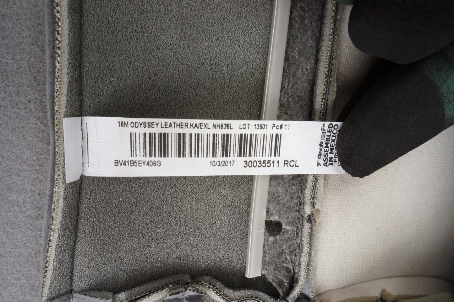 2018 - 2020 Honda Odyssey 3rd Row Left Lower Bottom Seat Cover Cushion OEM