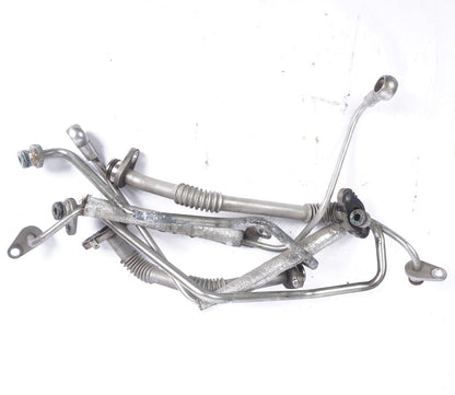 2014 - 2020 MASERATI GHIBLI 3.0L TURBOCHARGER OIL DELIVERY PIPE LINE OEM SET