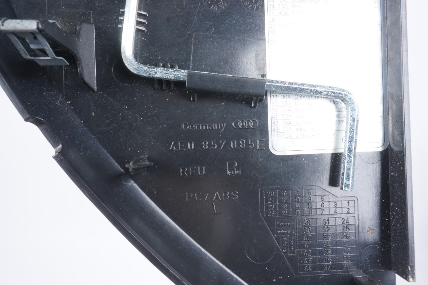 2004  - 2010 Audi A8 A8L Dash End Cap Cover Trim Left Driver Side  OEM