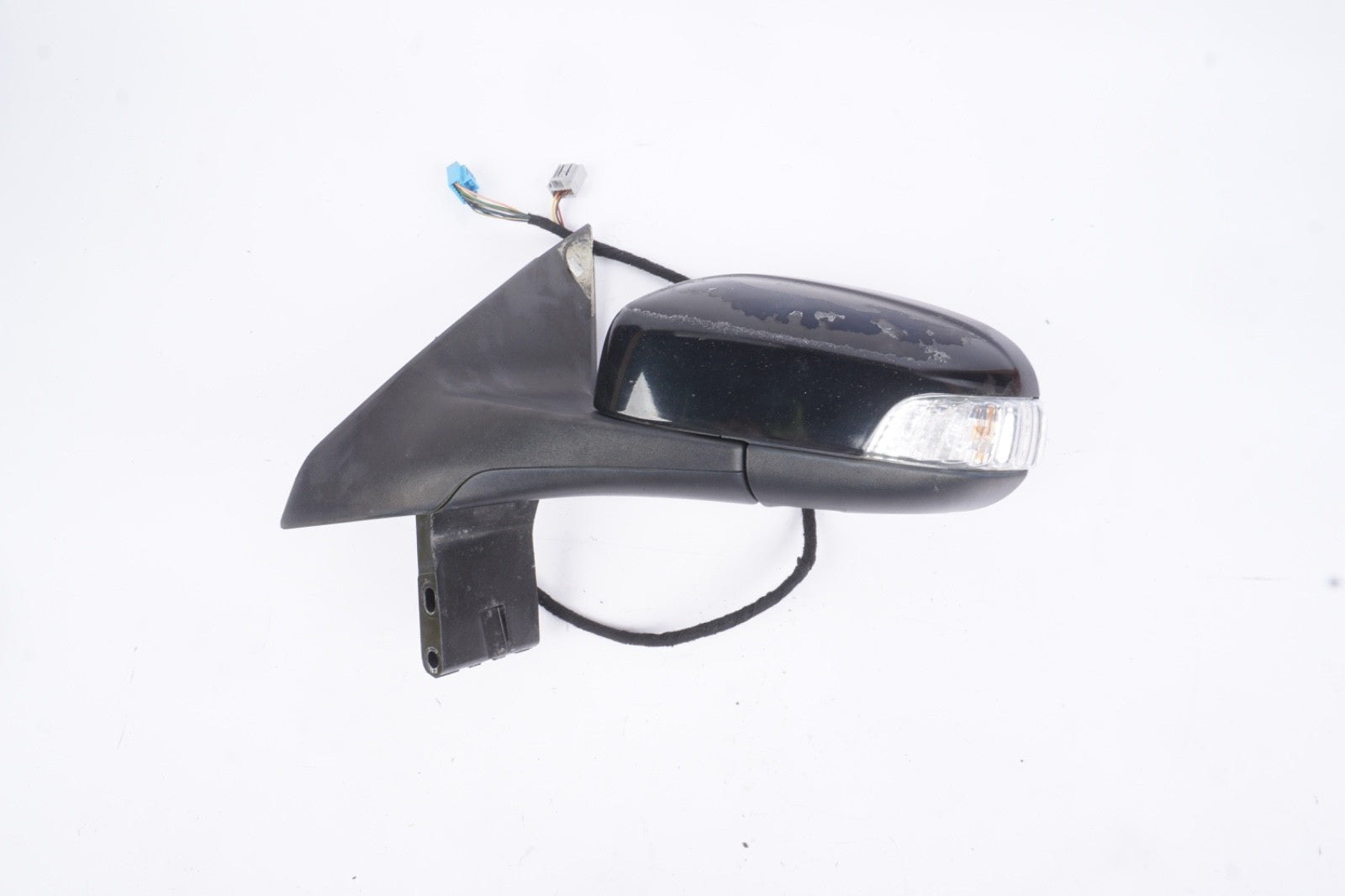 2008-2013 Volvo C70 Front Left Exterior Rear View Mirror White OEM 30762313