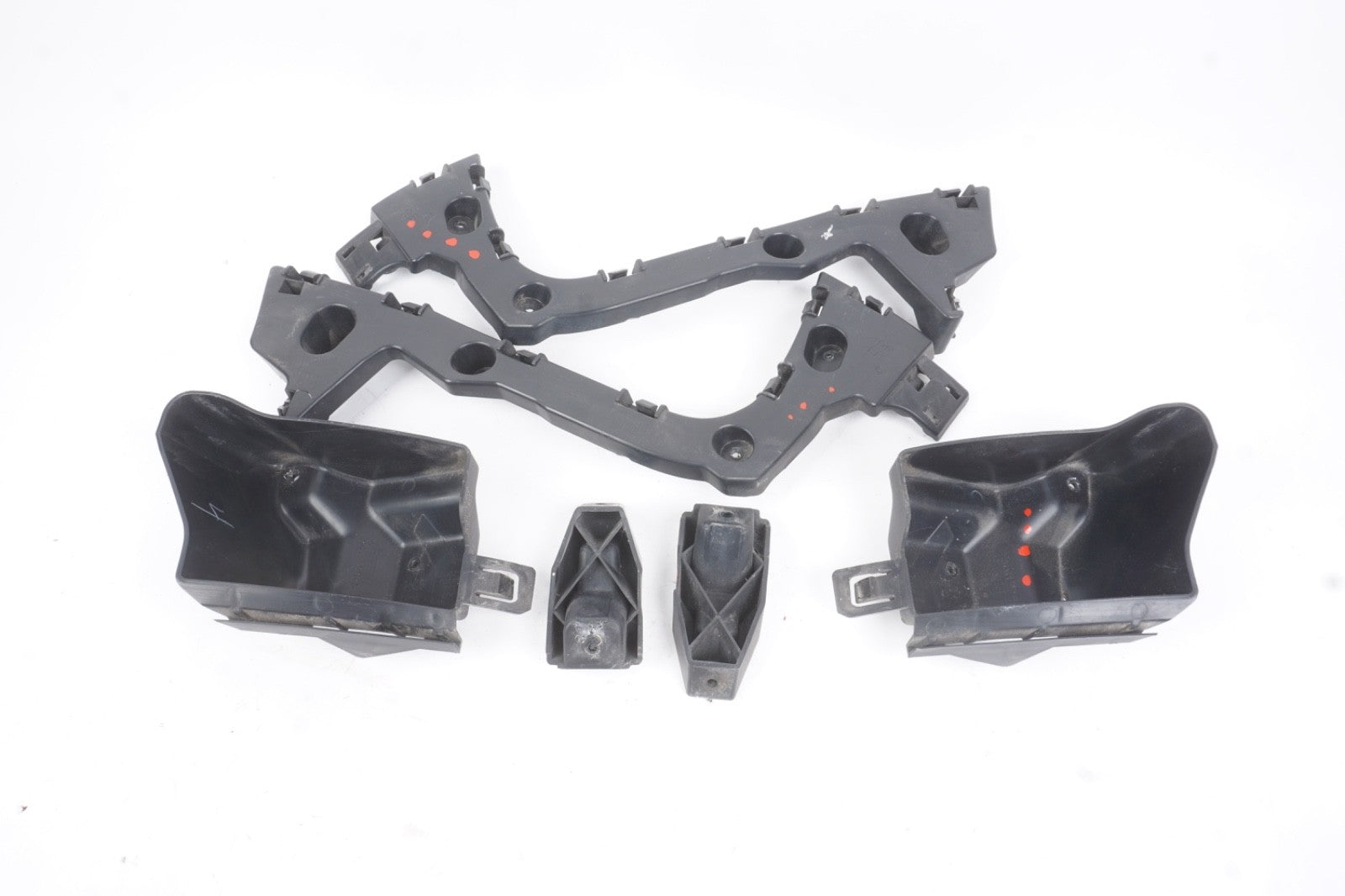 2015 - 2018 Ford Focus Rear Bumper Left Right Support Mount Bracket Set OEM
