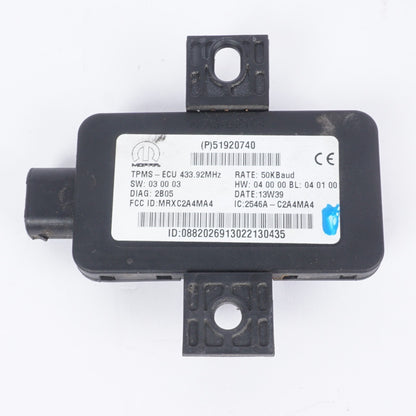 2014 - 2019 Fiat 500L Tire Pressure Monitor Sensor Control Sensor TPMS  OEM