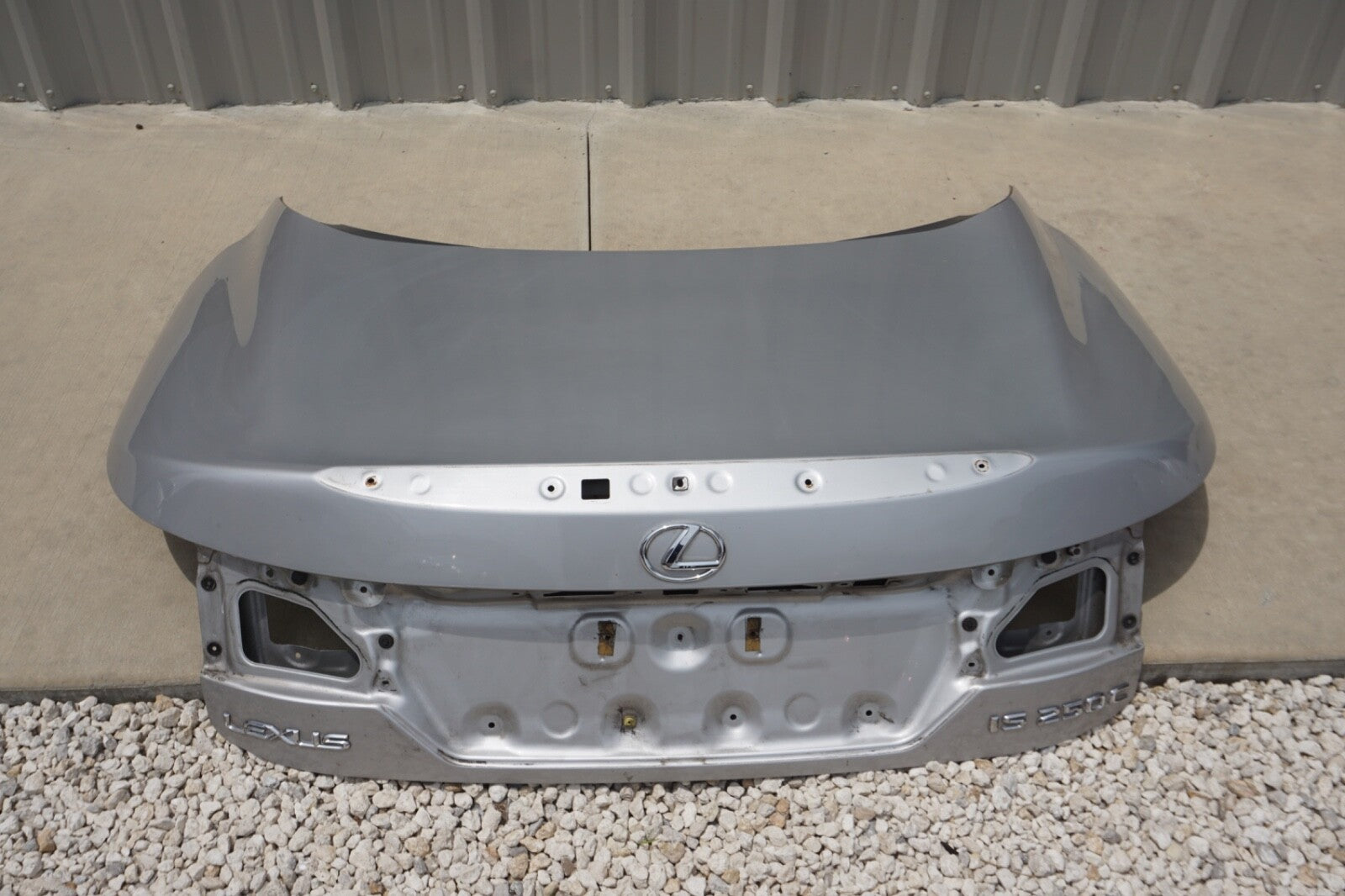 10-15 LEXUS IS250 IS350 CONVERTIBLE REAR TRUNK DECK LID SHELL COVER PANEL OEM