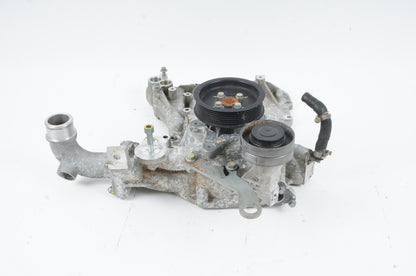 2015 - 2020 BENTLEY MULSANNE 6.8L ENGINE SIDE COVER W/ BELT PULLEY OEM