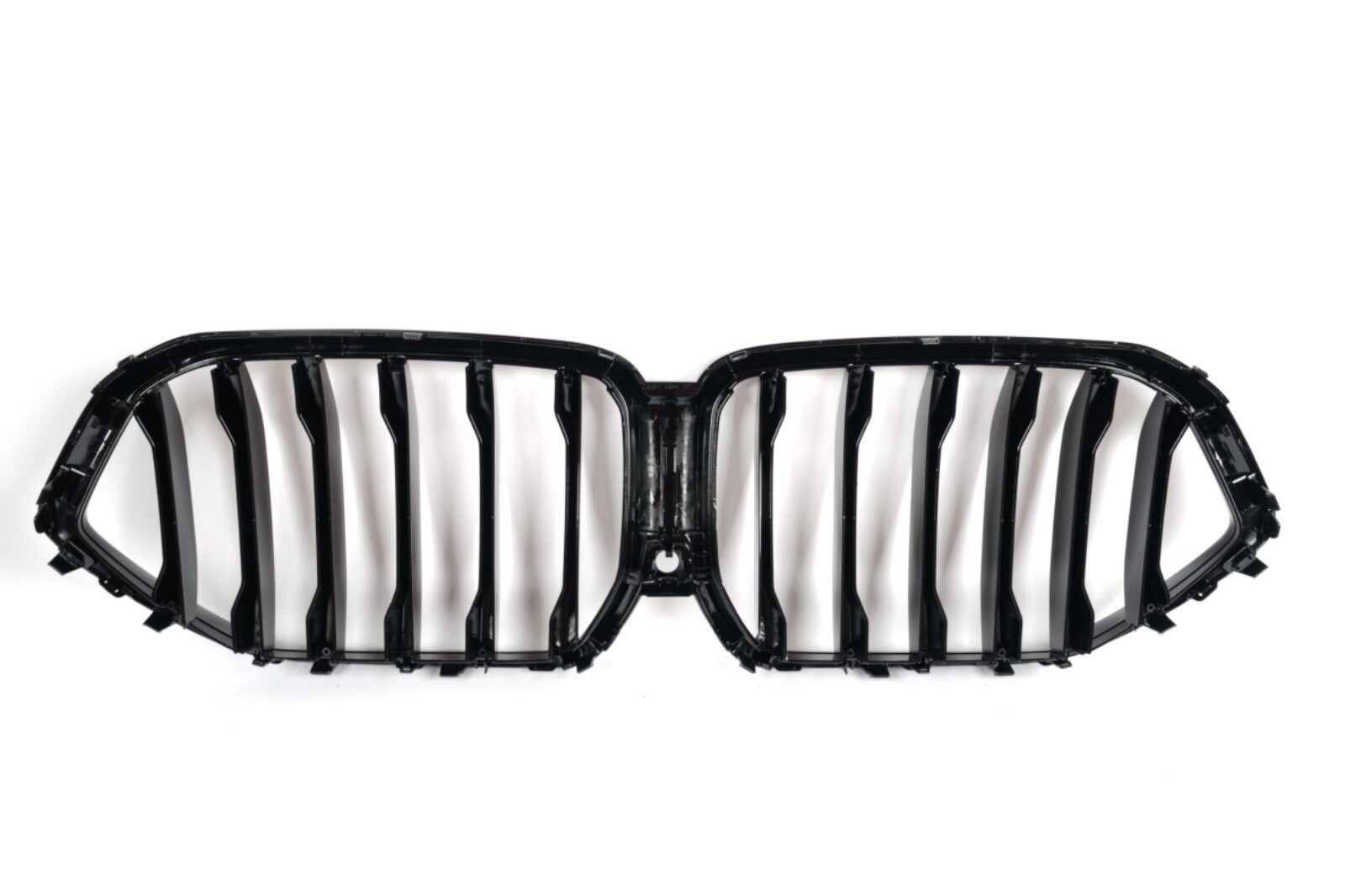 For 2020-2023 BMW X6 G06 Gloss Black Single Slat Front Kidney Grill Grille