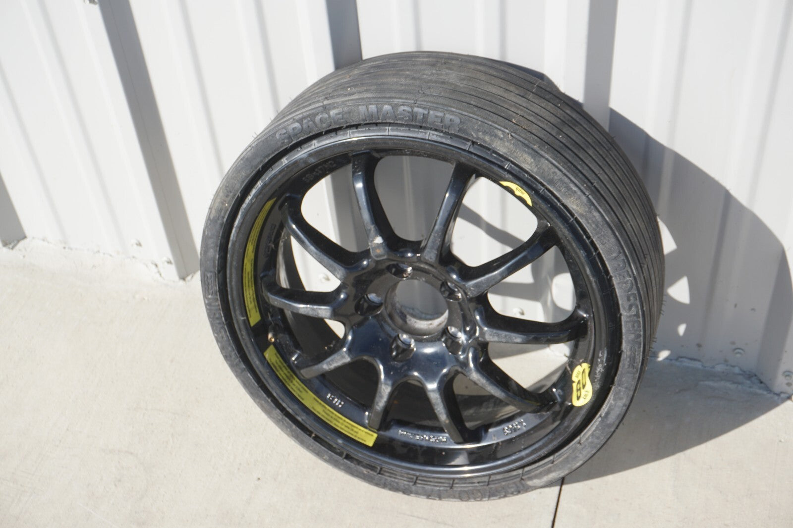 03-12 Mercedes R230 SL500 Emergency Spare Tire Wheel Rim 17" R17  OEM