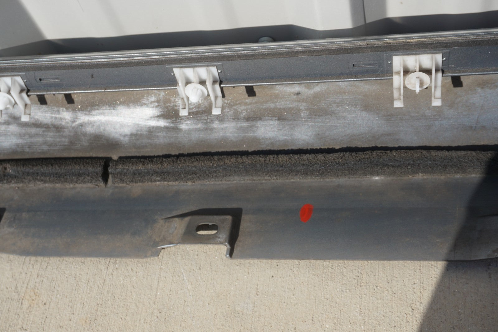 11-14 Audi A8L LONG Left Driver Side Rocker Panel Skirt Molding Trim OEM
