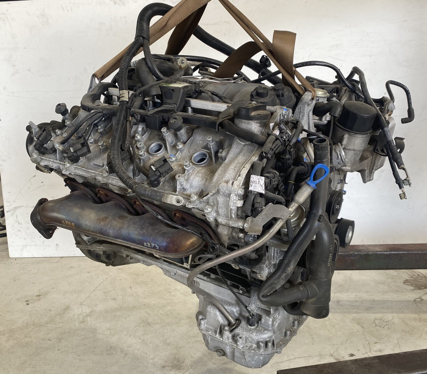 2007 - 2008 MERCEDES W216 CL550 S550 5.5L V8 M273 RWD ENGINE MOTOR ASSEMBLY OEM