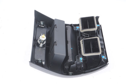 11-16 BMW 528I 535I 550I F10 REAR CENTER CONSOLE BEZEL 9206664 OEM BLACK
