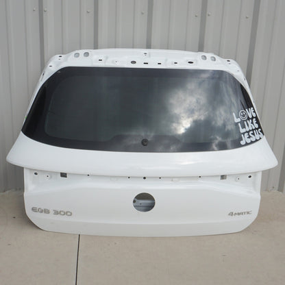 2022 - 2025 MERCEDES EQB300 X243 TAIL GATE TAILGATE TRUNK LID HATCH WHITE