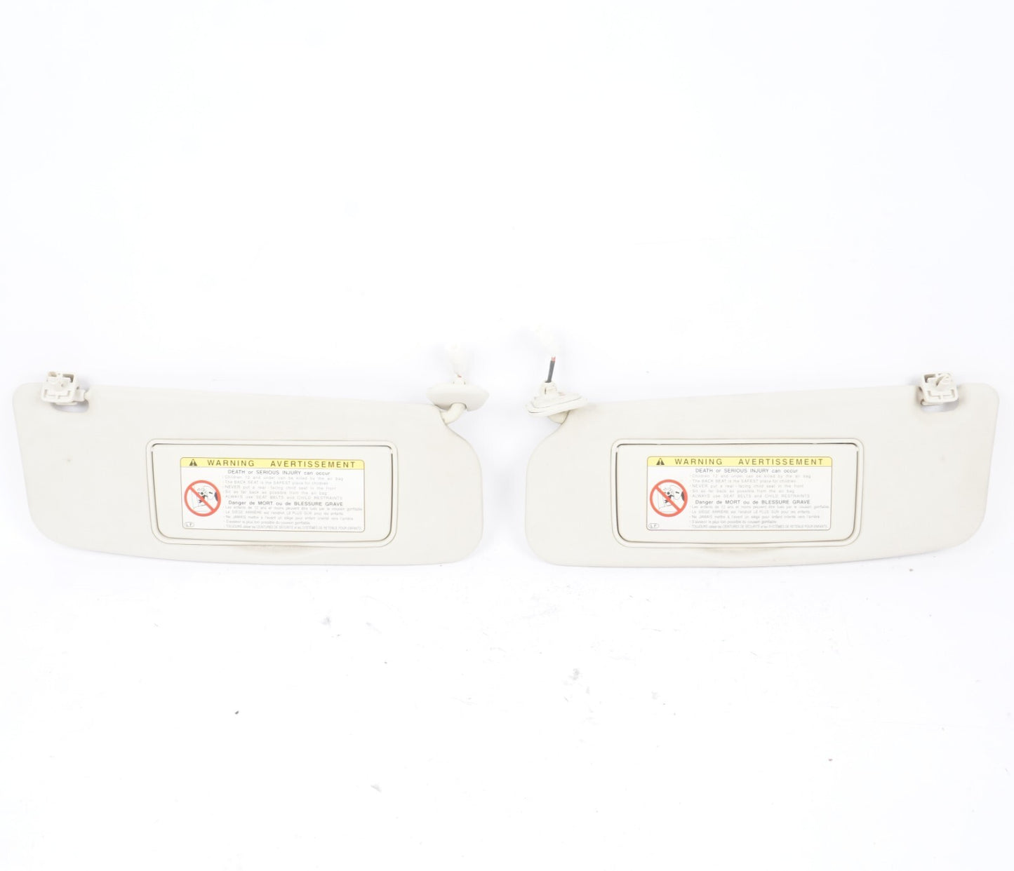 2002 - 2010 Lexus SC430 Sun Visor Left & Right OEM
