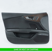 2012 - 2018 AUDI A7 FRONT LEFT DRIVER SIDE DOOR PANEL TRIM OEM