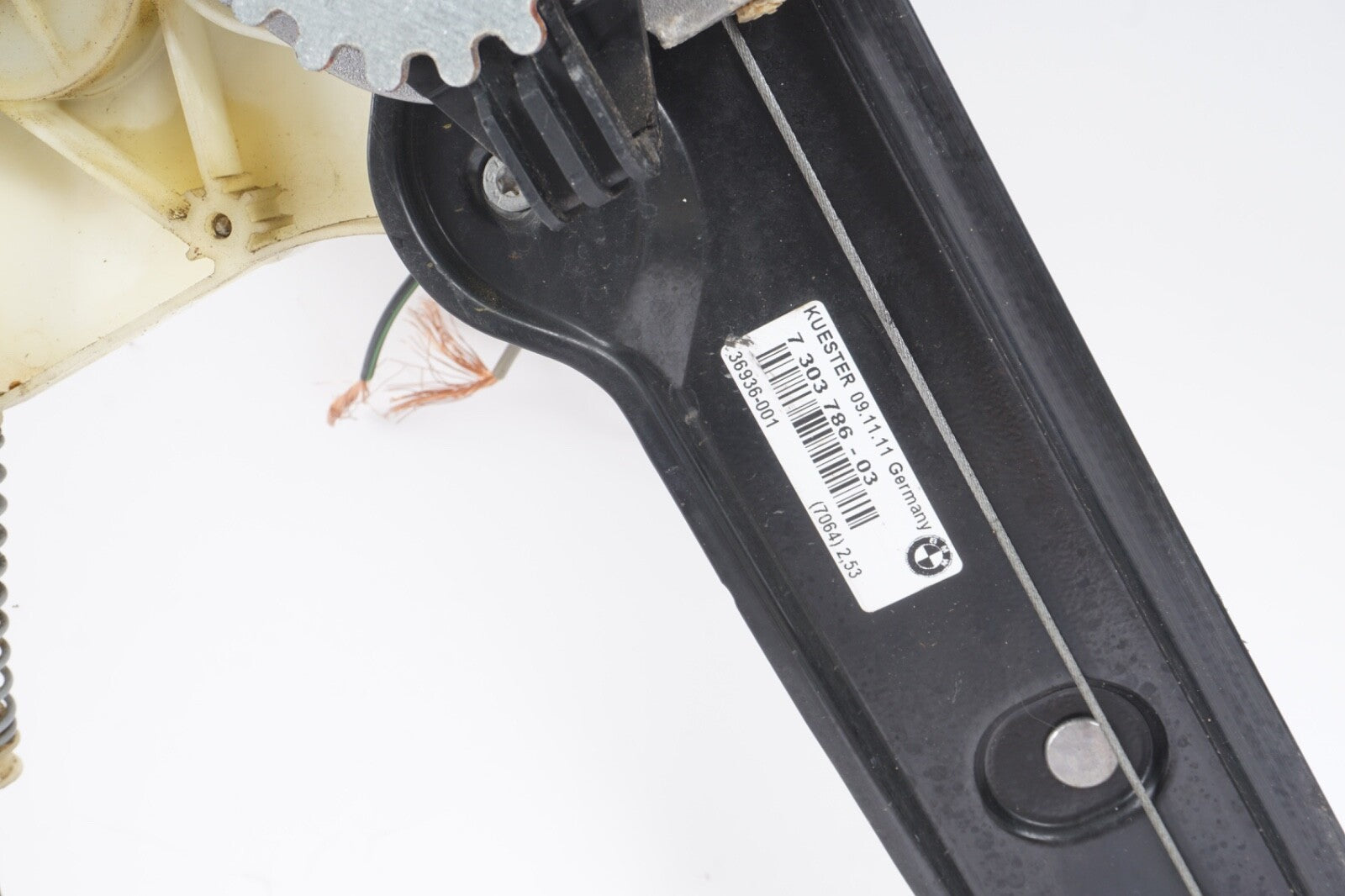 2012 - 2018 BMW 650i 640i COUPE FRONT LEFT DRIVER WINDOW REGULATOR & MOTOR OEM