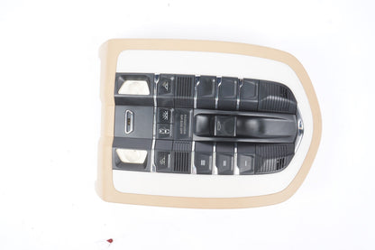 11-18 PORSCHE CAYENNE OEM OVERHEAD ROOF CONSOLE 7PP959551