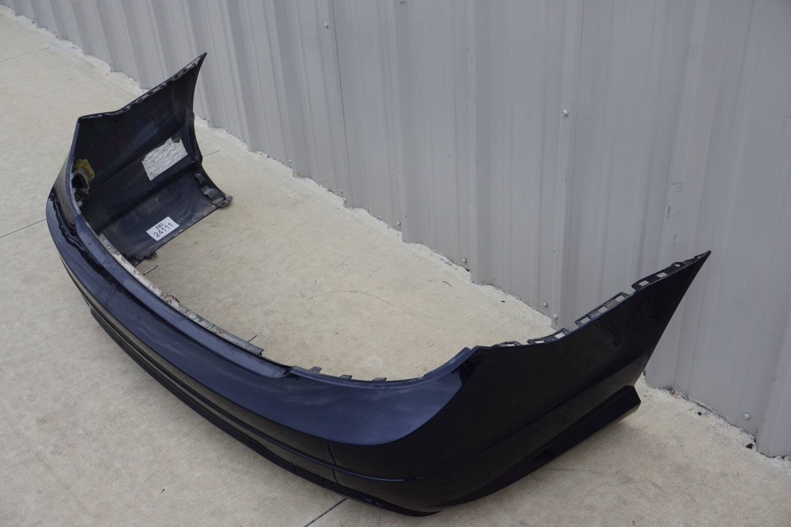 12-14 Mercedes W204 C250 Sport AMG Rear Bumper Cover Assembly BLUE OEM