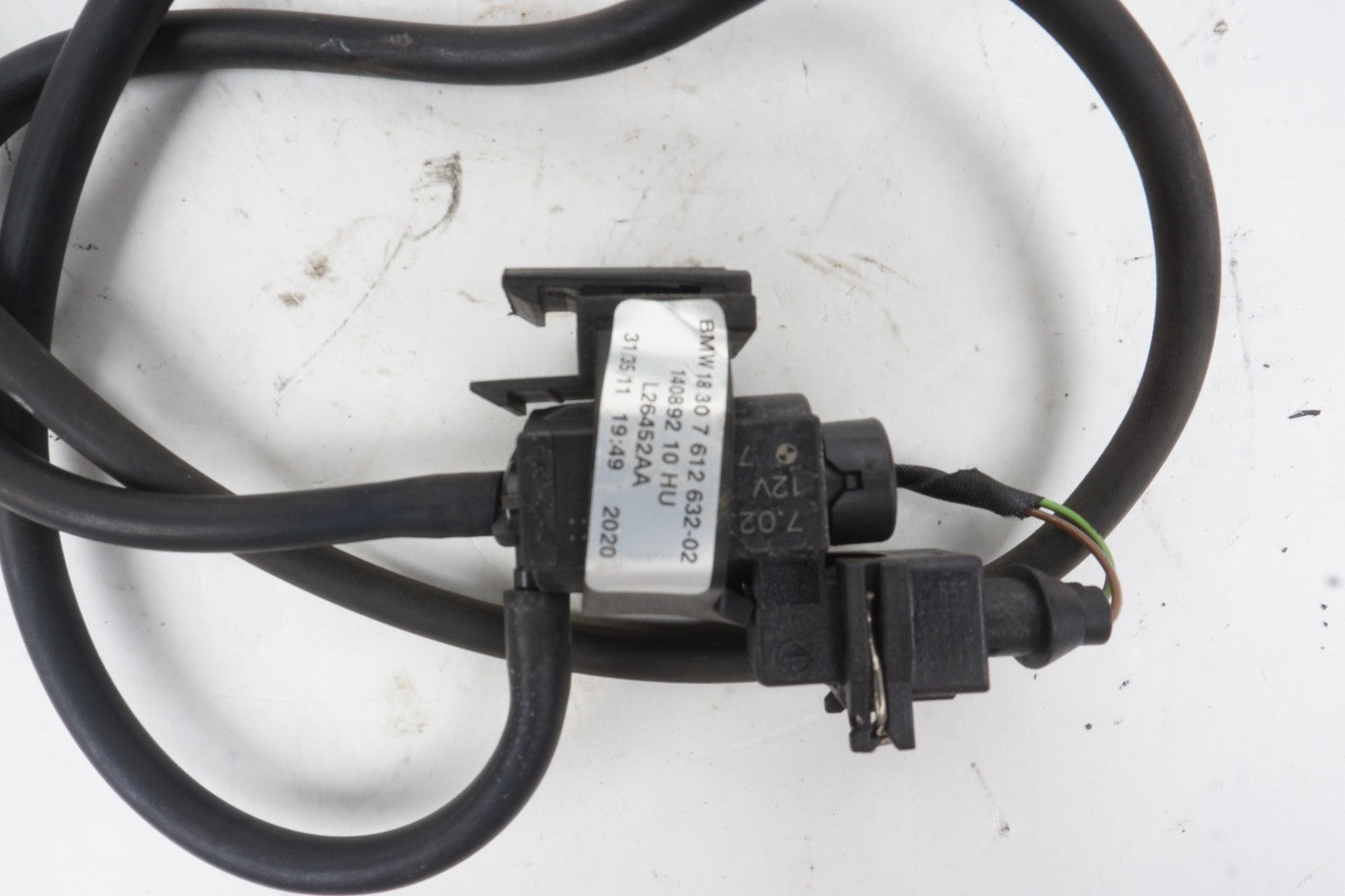 2012-2016 BMW 650XI F13 COUPE EXHAUST FLAP VACUUM ELECTRIC VALVE CONTROL OEM