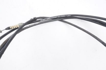 2014 - 2020 MASERATI GHIBLI HOOD BONNET RELEASE OPEN OPENER CABLE W/ HANDLE OEM