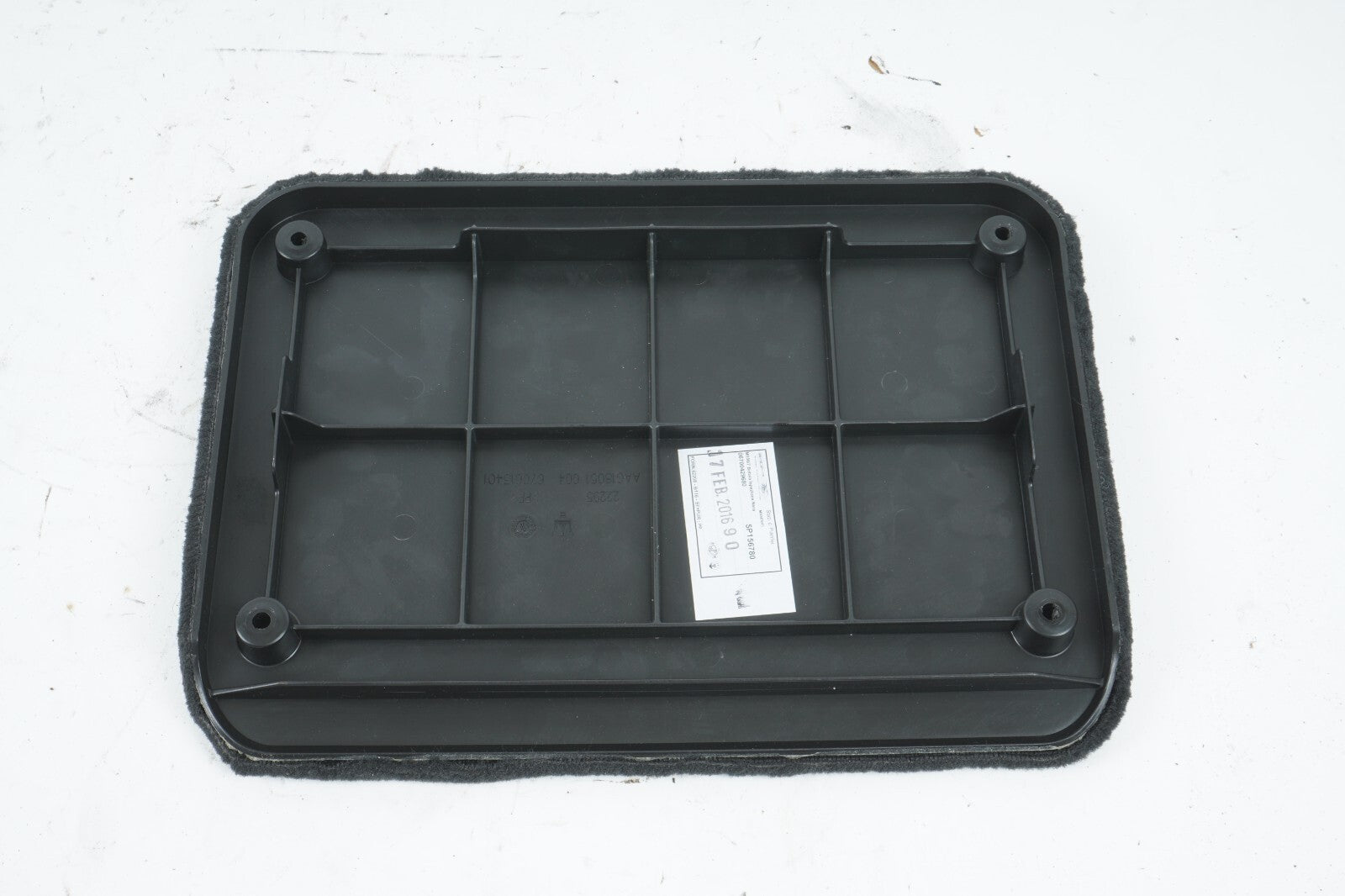 14 - 20 MASERATI QUATTROPORTE FRONT RIGHT PASS FLOOR ACCESS COVER 670013401 OEM