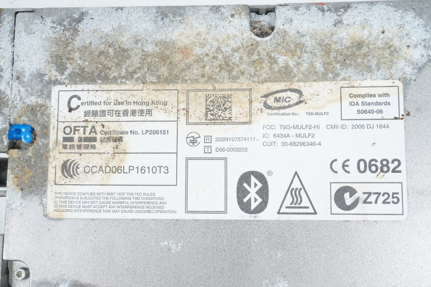 2008 - 2013 BMW X6 Bluetooth Communication Control Module 9224674  OEM