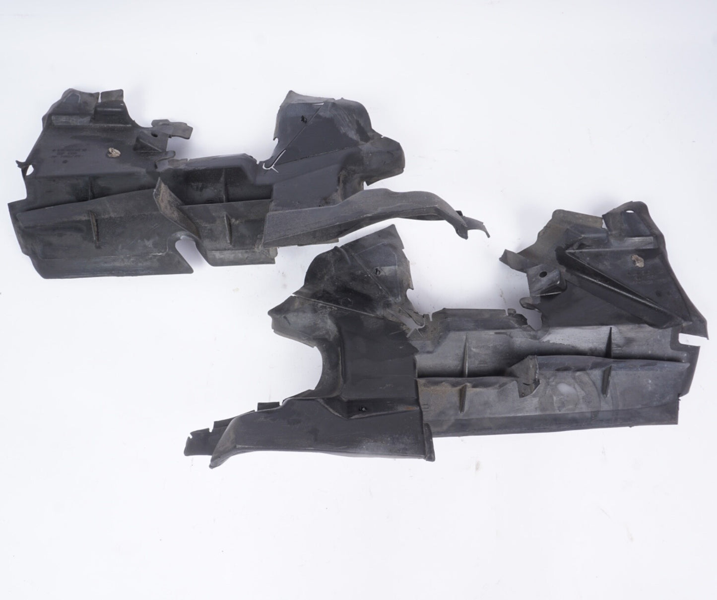 03-06 Mercedes R230 SL500 Front Left and Right Radiator Air Guide Duct Baffle