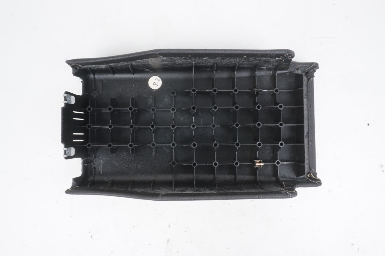 03-06 MERCEDES R230 SL-CLASS CENTER CONSOLE LEATHER ARMREST 2306801239 OEM