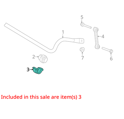 2011 - 2018 Audi A8 Quattro Front Stabilizer Sway Anti Roll Bar OEM