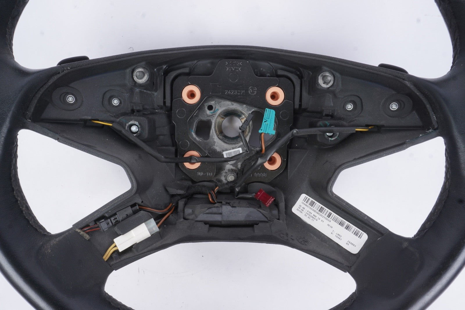 2009-11 Mercedes W164 ML350 GL450 Leather Steering Wheel w/ Paddle Shifters