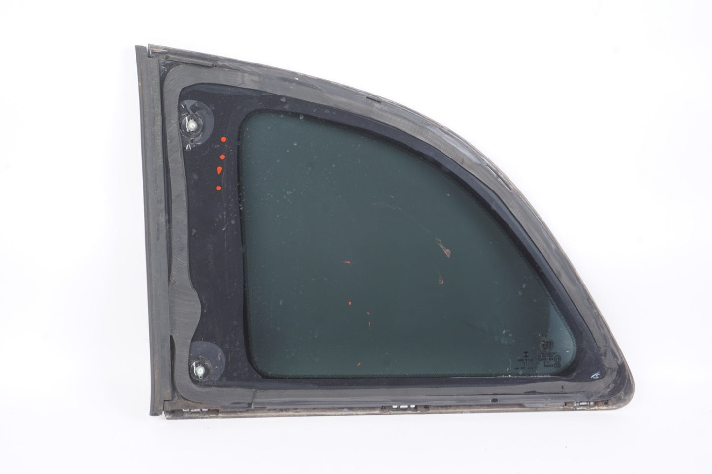 2012 - 2019 Fiat 500 Rear Quarter Window Glass Right Passenger Side OEM
