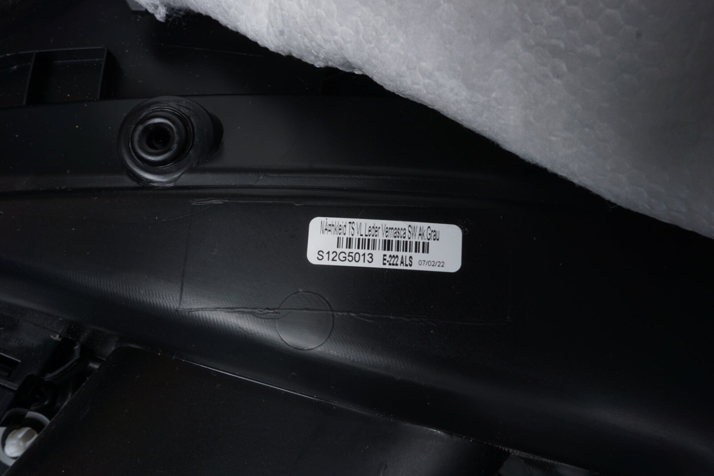 2021-2024 BMW M440I 430I FRONT LEFT INNER DOOR TRIM PANEL BLACK LEATHER OEM