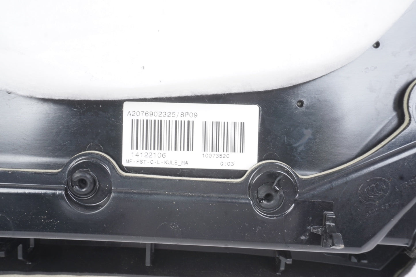 2010 – 2016 Mercedes E350 E550 W207 Coupe Rear Left Side Door Panel W/ Switch