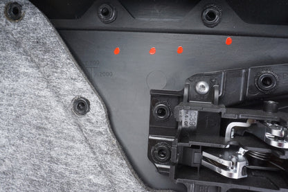 2015 - 2022 Jeep Renegade Rear Right Interior Door Trim Panel Black OEM