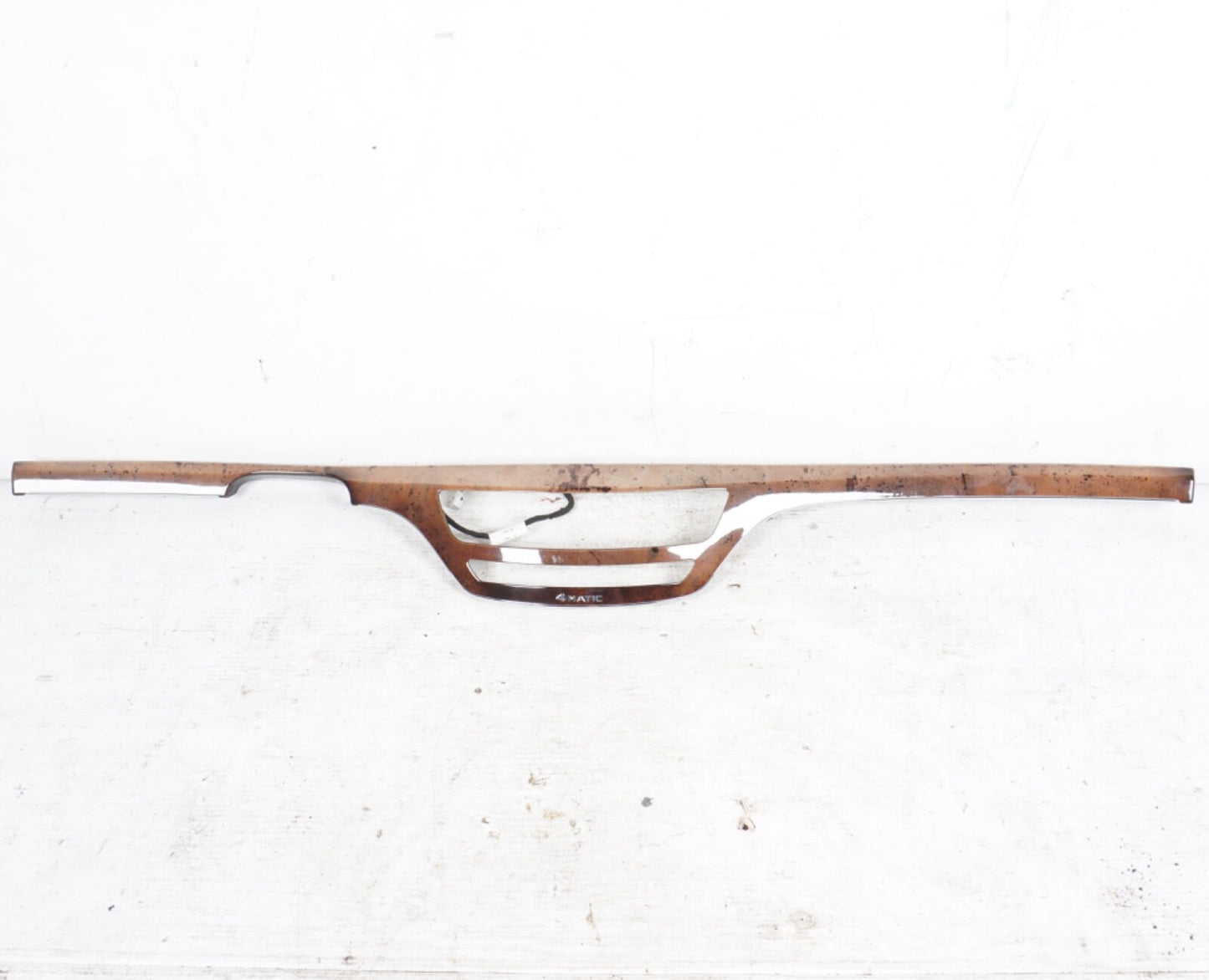 07-13 Mercedes W221 S63 S550 Dashboard Center Trim Molding 2216805471 Wood OEM