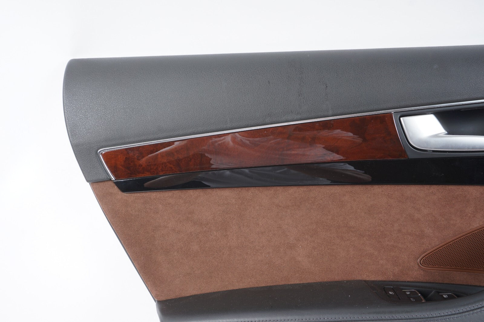 11-17 AUDI A8L REAR LEFT DRIVER SIDE DOOR PANEL TRIM OEM