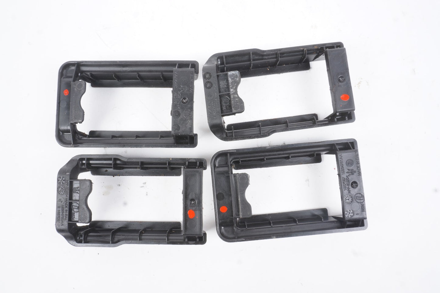 2014-2024 Maserati Ghibli Front Left Driver Seat Track Cover Trim Set Of 4 OEM