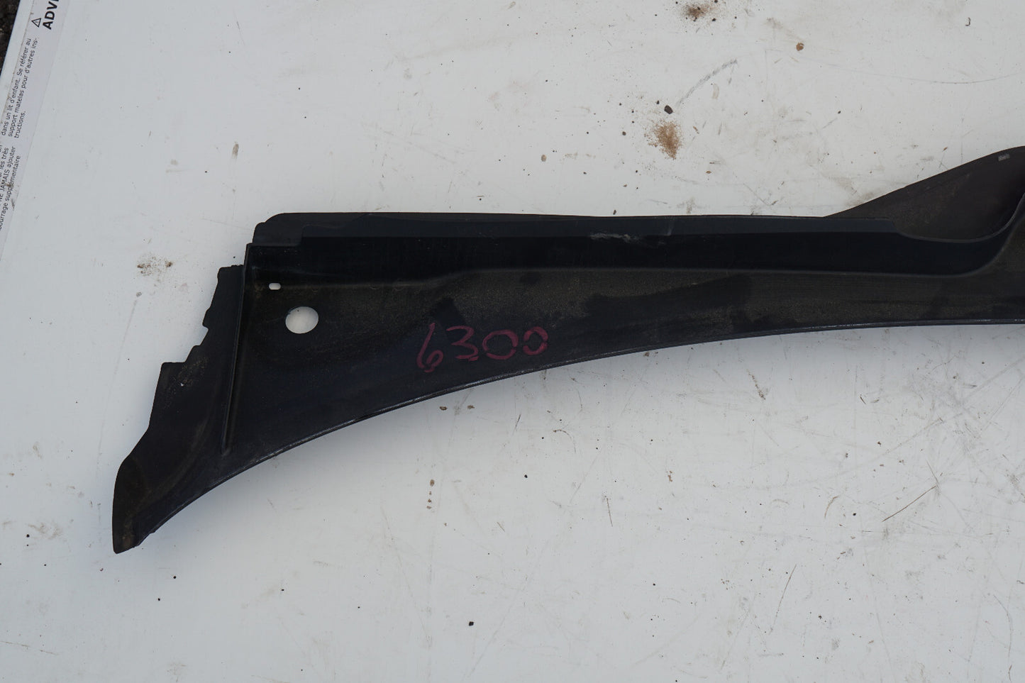 2012 - 2014 AUDI A7 FRONT WINDSHIELD COWL COVER TRIM 4G8819403 OEM