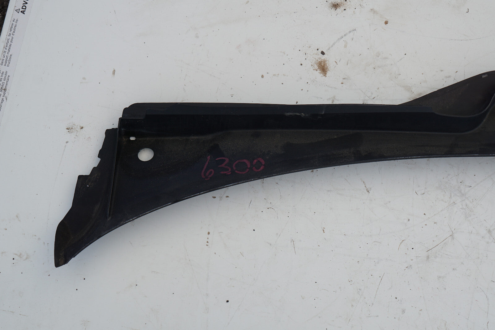 2012 - 2014 AUDI A7 FRONT WINDSHIELD COWL COVER TRIM 4G8819403 OEM