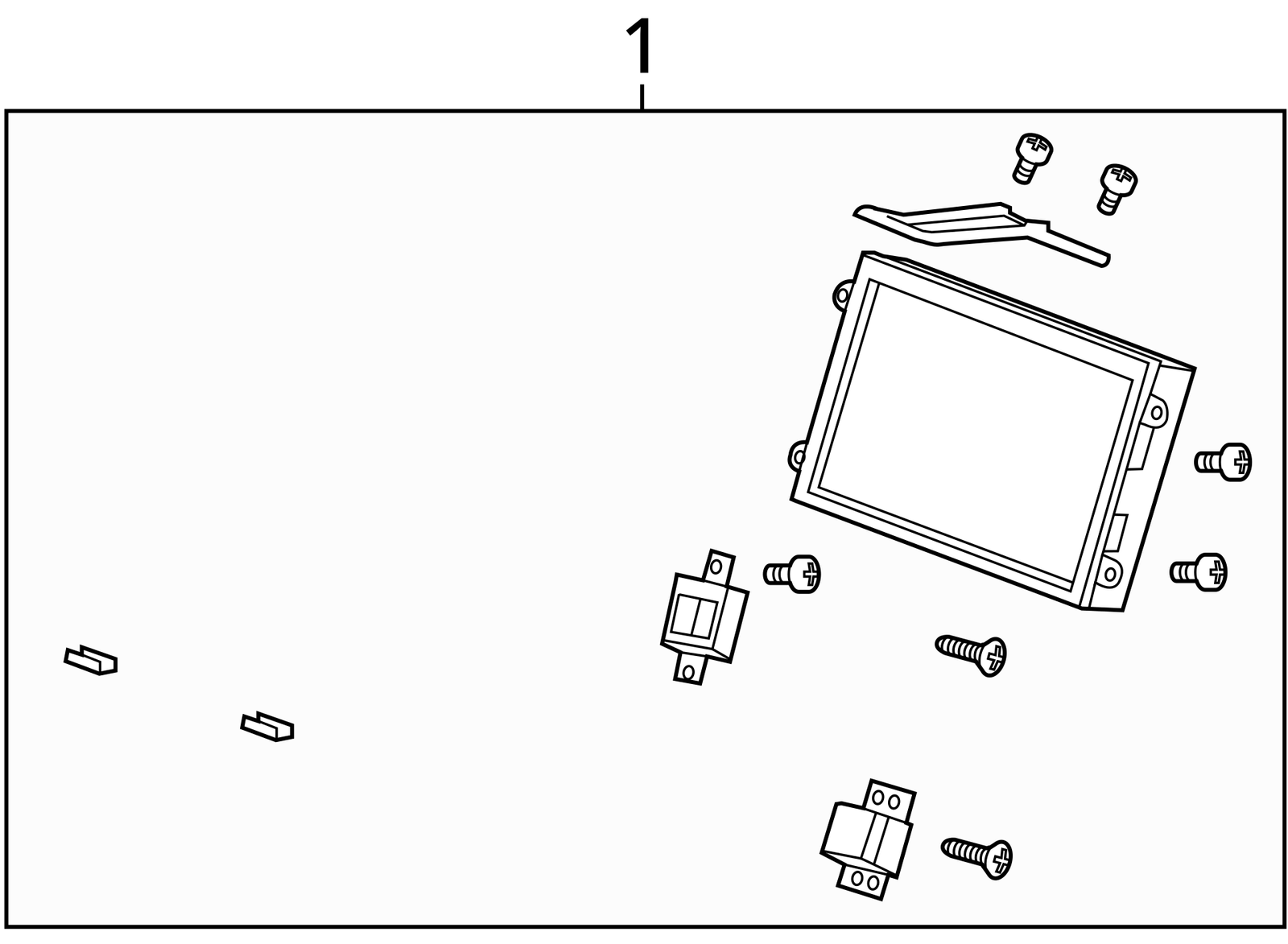 14 15 16 17 Honda Odyssey Dash Mount Information Display Screen OEM