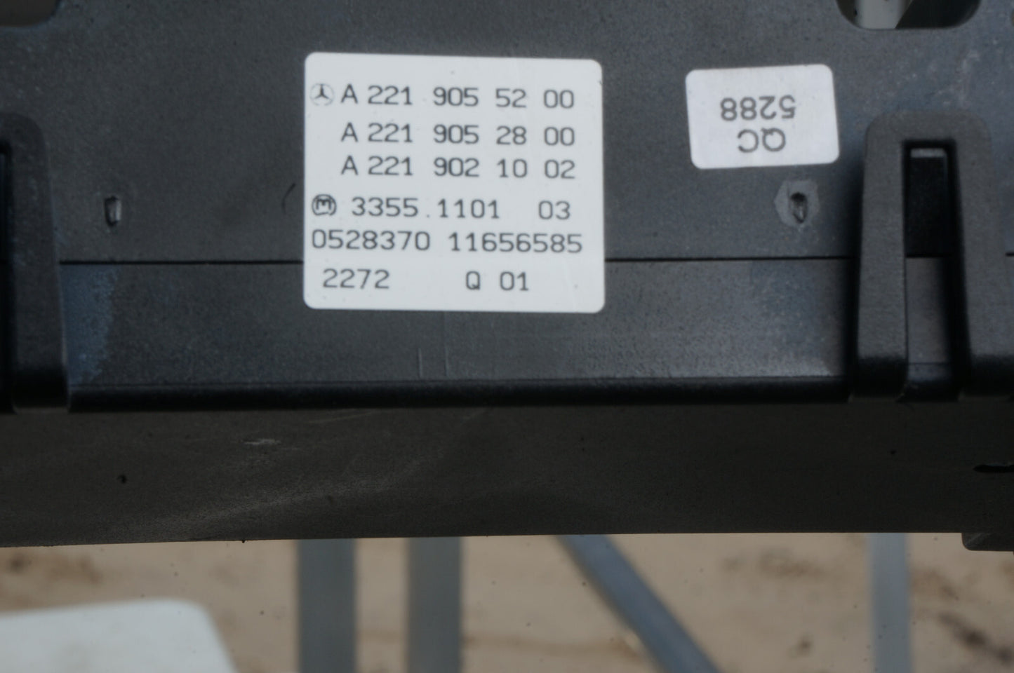 2010-2013 MERCEDES W221 S550 S350 AC HEATER CLIMATE CONTROL SWITCH