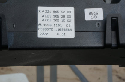 2010-2013 MERCEDES W221 S550 S350 AC HEATER CLIMATE CONTROL SWITCH