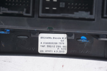 12-14 Mercedes C300 C350 W204 A/C Climate Temperature Heater Switch Control  OEM